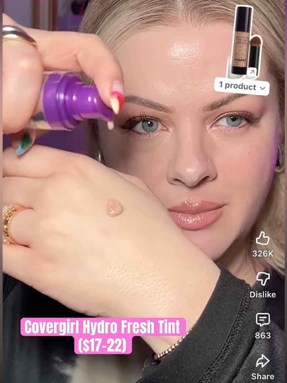 Hydro Fresh Tint shade: 45 Medium Olive New +Sealed